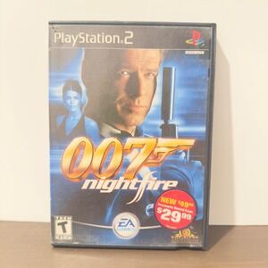 007 Nightfire Sony PlayStation 2 PS2 Video Game James Bond EA Games Complete CIB